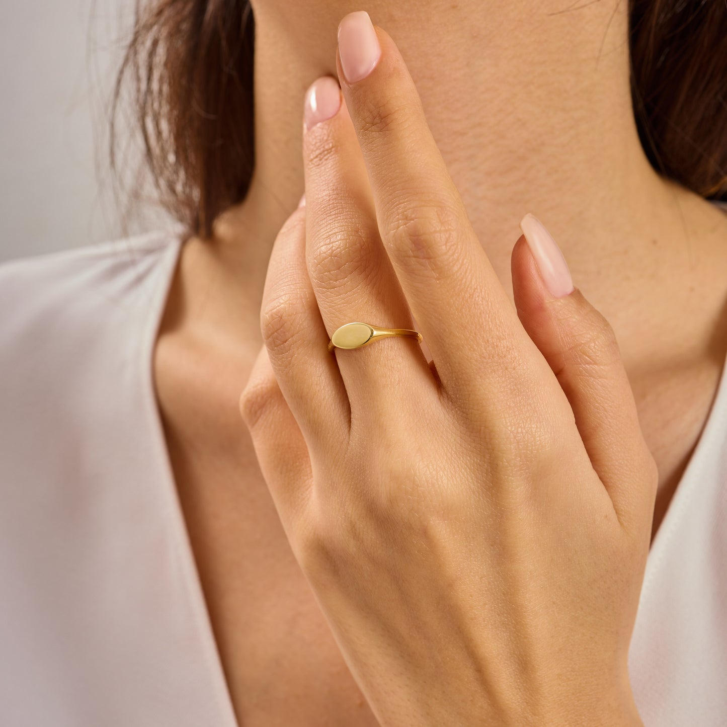 Oval Yüzeyli  Yüzük (183)